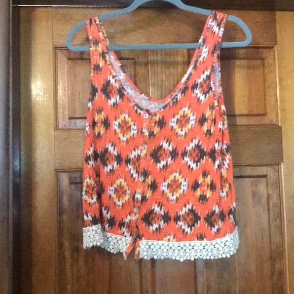 Faux button down tank - Picture 1 of 2
